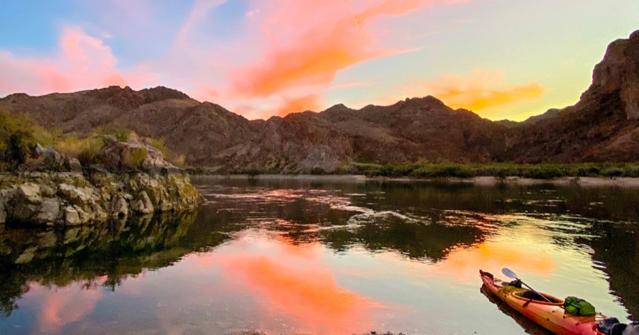 Tour photo: From Las Vegas: Black Canyon Twilight Kayak Tour