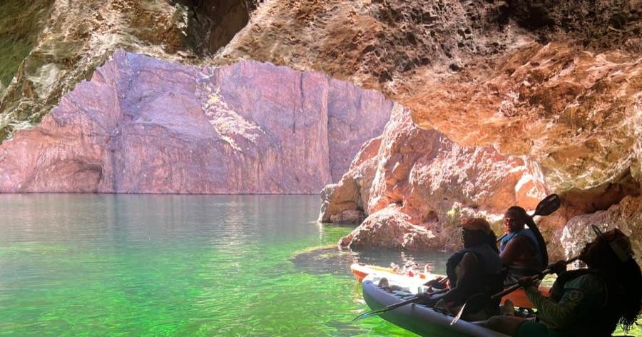 Tour photo: Las Vegas: Colorado River to Emerald Cave Half-Day Kayak